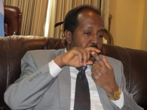 President Mohamud is a man tasked to do the incalculable job to do the incalculable job of re-building Somalia 