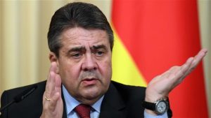 Germany’s Foreign Minister Sigmar Gabriel