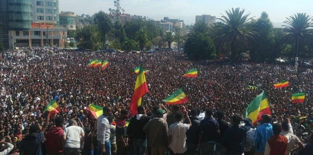 News: Protests happening in multiple cities in Amhara region denouncing reports of targeted attacks against Amhara community - Addis Standard